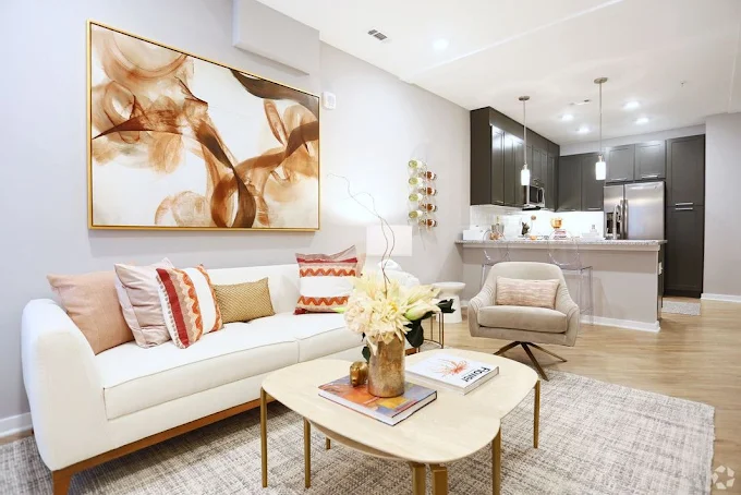 Sophisticated Living | Image of large open space in apartment