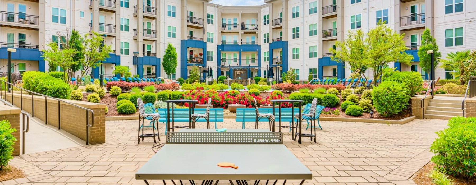 Your New Home in Luxury Charlotte Apartments | Image of Ballantyne Exterior