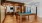 a pool table in a room