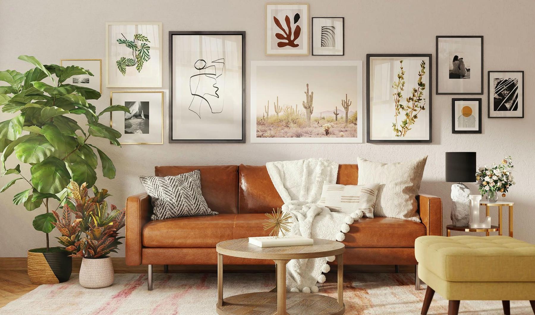 Wide open living areas perfect for entertaining a living room with a couch and a table
